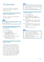 Preview for 31 page of Philips B160 Extended User Documentation