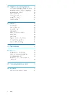 Предварительный просмотр 4 страницы Philips B180 Extended User Documentation