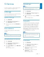 Предварительный просмотр 31 страницы Philips B180 Extended User Documentation