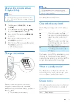 Preview for 11 page of Philips B191 Extended User Documentation