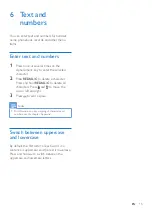 Preview for 17 page of Philips B191 Extended User Documentation