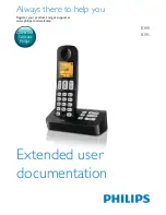 Philips B380 Extended User Documentation предпросмотр