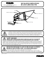 Preview for 1 page of Philips B4 Instalation Instructions