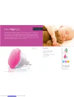 Preview for 1 page of Philips Baby NightLight Features