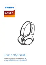 Philips BASS Plus SHB3075 User Manual preview