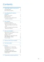 Preview for 2 page of Philips BASS+ SHB2505 User Manual