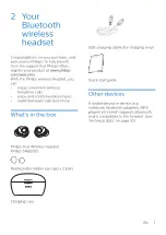 Preview for 4 page of Philips BASS+ SHB2505 User Manual