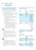 Preview for 8 page of Philips BASS+ SHB2505 User Manual