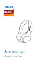 Philips BASS+ SHB3175 User Manual preview