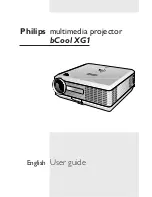 Philips bCool XG1 User Manual preview