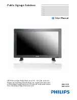 Philips BDL3215E User Manual preview