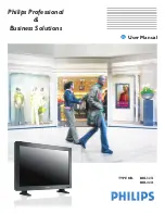 Предварительный просмотр 1 страницы Philips BDL3231C User Manual