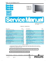 Предварительный просмотр 1 страницы Philips BDL4221V/00 Service Manual