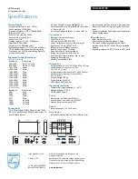 Предварительный просмотр 3 страницы Philips BDL4225E Specifications