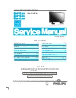 Предварительный просмотр 1 страницы Philips BDL4230E/00 Service Manual