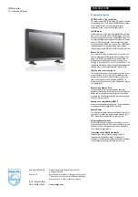 Preview for 3 page of Philips BDL4231C Specifications