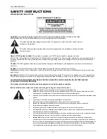 Предварительный просмотр 3 страницы Philips BDL4251V User Manual