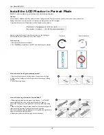 Предварительный просмотр 19 страницы Philips BDL4251V User Manual