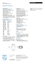 Предварительный просмотр 3 страницы Philips BDL4645E Specifications