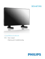 Philips BDL4675XU - User Manual preview