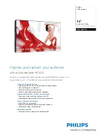 Philips BDL4681XU Brochure & Specs preview