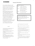 Preview for 2 page of Philips BDL4785SL/00 Service Manual