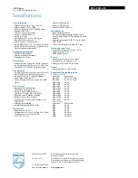 Предварительный просмотр 3 страницы Philips BDL4785SL Brochure