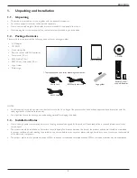 Предварительный просмотр 10 страницы Philips BDL4835QL User Manual