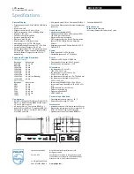 Предварительный просмотр 3 страницы Philips BDL5231V Specifications