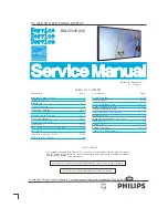 Preview for 1 page of Philips BDL5531EL/00 Service Manual