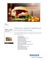 Philips BDL5585XL - Brochure preview