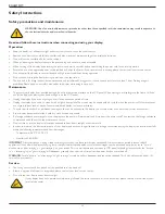 Preview for 2 page of Philips BDL8470QT User Manual