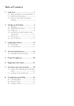 Preview for 2 page of Philips BDM3490UC User Manual