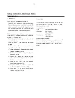 Предварительный просмотр 4 страницы Philips BDO2985/F7 Service Manual