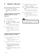 Предварительный просмотр 22 страницы Philips BDP2185 User Manual