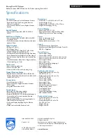 Preview for 3 page of Philips BDP2205 Brochure & Specs