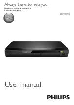 Philips BDP2305X User Manual preview