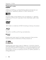 Preview for 6 page of Philips BDP2500 User Manual