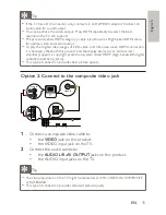 Preview for 15 page of Philips BDP2500 User Manual