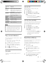 Preview for 14 page of Philips BDP2590B User Manual