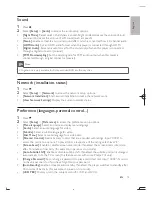 Preview for 15 page of Philips BDP2600/98 User Manual