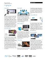 Предварительный просмотр 2 страницы Philips BDP2700 Brochure