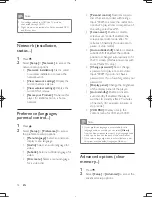 Предварительный просмотр 17 страницы Philips BDP2900/12 User Manual