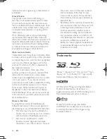 Предварительный просмотр 25 страницы Philips BDP2900/12 User Manual