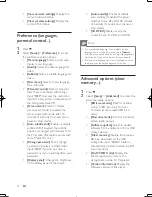 Preview for 14 page of Philips BDP2930 User Manual