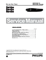 Philips BDP2980/05 Service Manual preview