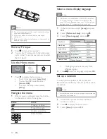 Preview for 10 page of Philips BDP3100 User Manual