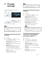 Preview for 17 page of Philips BDP3210B User Manual