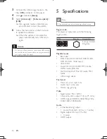 Preview for 19 page of Philips BDP3300/05 User Manual