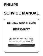 Philips BDP3306/F7 Service Manual preview